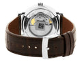 Tissot T-Classic Powermatic 80 Silver Dial Brown Leather Strap Watch For Men - T122.407.16.031.00