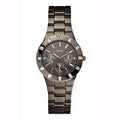 Guess XS Multifunction Quartz Brown Dial Brown Steel Strap Watch For Women - W0027L1