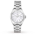 Tag Heuer Formula 1 Quartz Mother of Pearl White Dial Silver Steel Strap Watch for Women - WBJ1418.BA0664