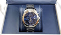 Maserati Traguardo Blue Dial Silver Steel Strap Watch For Men - R8853112505
