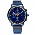 Tommy Hilfiger Blake Blue Dial Blue Steel Strap Watch for Women - 1781893
