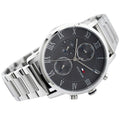 Tommy Hilfiger Kane Chronograph Grey Dial Silver Steel Strap Watch for Men - 1791397