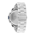 Tommy Hilfiger Blaze Chronograph Blue Dial Silver Steel Strap Watch for Men - 1792031
