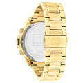 Tommy Hilfiger Lars Chronograph Gold Dial Gold Steel Strap Watch For Men - 1792060