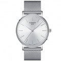 Tissot Everytime Gent Silver Dial Silver Mesh Bracelet Watch for Men - T143.410.11.011.00