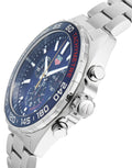 Tag Heuer Formula 1 Red Bull Racing Chronograph Blue Dial Silver Steel Strap Watch for Men - CAZ101AK.BA0842