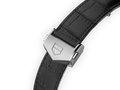 Tag Heuer Carrera Chronograph Black Dial Black Leather Strap Watch for Men - CBN2A5A.FC6481