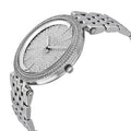 Michael Kors Darci Silver Dial Silver Steel Strap Watch for Women - MK3404