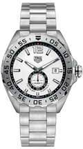 Tag Heuer Formula 1 Calibre 6 Automatic White Dial Silver Steel Strap Watch for Men - WAZ2013.BA0842