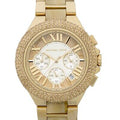 Michael Kors Camille Gold Dial Gold Steel Strap Watch for Women - MK5902