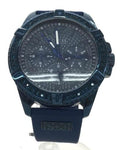 Guess Frontier Crystals Blue Dial Blue Silicon Strap Watch For Men - W1132G4