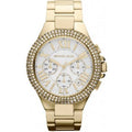 Michael Kors Camille Gold Dial Gold Steel Strap Watch for Women - MK5902