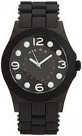 Marc Jacobs Pelly Black Dial Black Silicone Strap Watch for Women - MBM2507