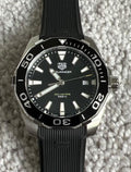 Tag Heuer Aquaracer Black Dial Watch for Men - WAY111A.FT6151