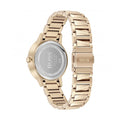 Hugo Boss Signature Gold Dial Gold Stainless Steel Strap Watch for Women - 1502540