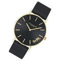 Coach Perry Black Dial Black Leather Strap Watch for Women - 14503333