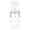 Guess Phoenix Multifunction White Dial White Rubber Strap Watch for Men - GW0203G2