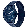 Tommy Hilfiger Gavin Chronograph Blue Dial Blue Mesh Bracelet Watch for Men - 1791471