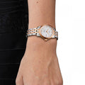 Tissot Le Locle Lady Automatic Diamonds Silver Dial Two Tone Steel Strap Watch For Women - T006.207.22.036.00