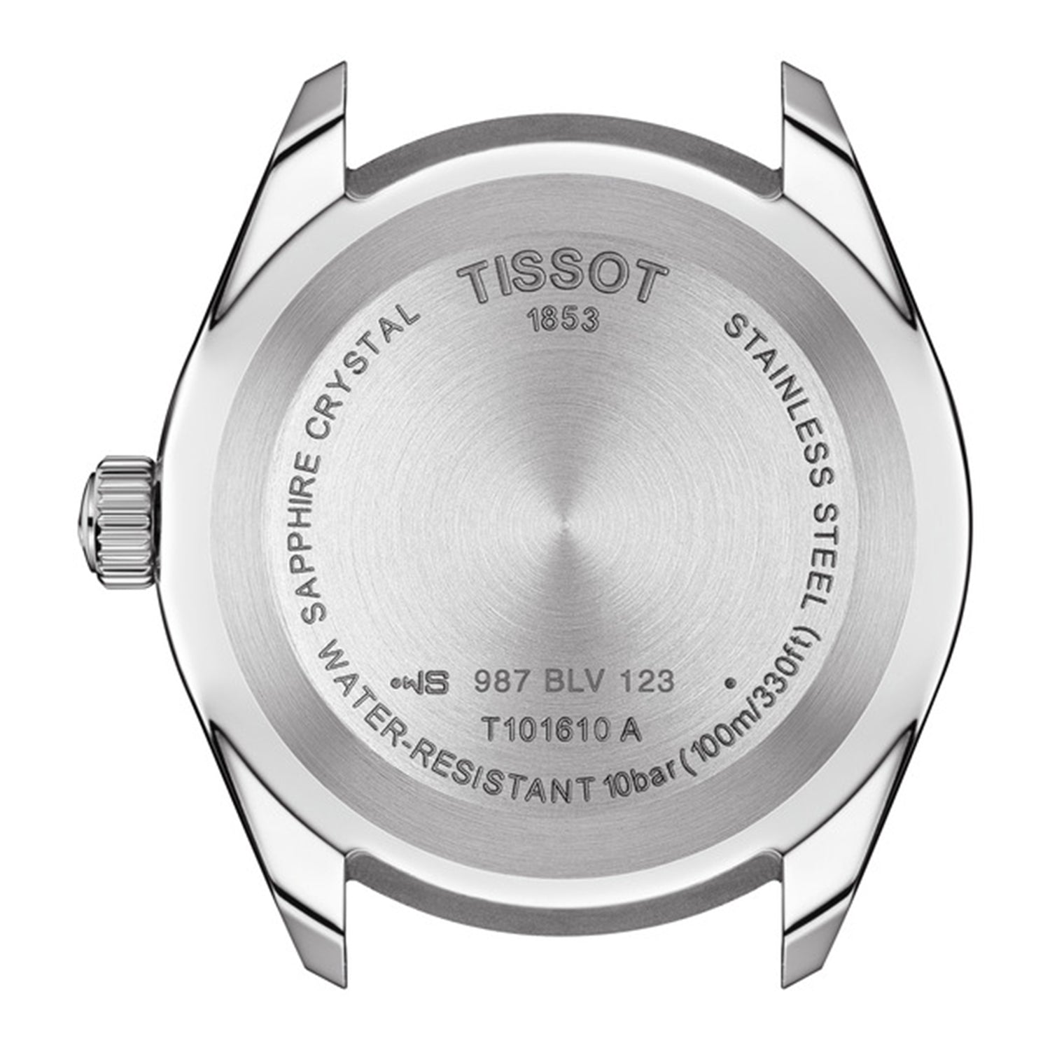 Tissot PR 100 Sport Blue Dial Silver Steel Strap Watch For Men - T101.610.11.041.00