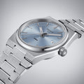 Tissot PRX Light Blue Dial Silver Steel Strap Watch For Women - T137.210.11.351.00