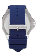 Guess Genesis Multi Function Analog Blue Dial Blue Rubber Strap Watch For Men - W1254G1