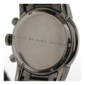 Marc Jacobs Larry Chronograph Black Dial Grey Steel Strap Watch for Men - MBM5051