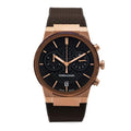Salvatore Ferragamo Sapphire Chrono Brown Dial Brown Rubber Strap Watch for Men - SFME01023