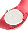 Gucci Sync Quartz Red Dial Red Rubber Strap Watch For Women - YA137303