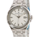 Maurice Lacroix Aikon Date White Dial Silver Steel Strap Watch for Men - AI1008-SS002-131-1