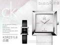 Calvin Klein Mark Black Dial Black Leather Strap Watch for Women - K3R231C1