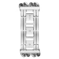Guess MOD G Diamonds Silver Dial Silver Steel Strap Watch for Women - GW0294L1