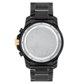 Movado Series 800 Chronograph Black Dial Black Steel Strap Watch For Men - 2600119