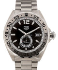 Tag Heuer Formula 1 Automatic Black Dial Silver Steel Strap Watch for Men - WAZ2012.BA0842