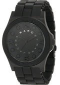 Marc Jacobs Pelly Black Dial Black Silicon Strap Watch for Women - MBM2511
