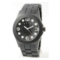 Marc Jacobs Pelly Black Dial Black Silicone Strap Watch for Women - MBM2516