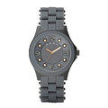 Marc Jacobs Pelly Grey Dial Grey Silicone Strap Watch for Women - MBM2537