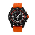 Breitling Endurance Pro Black Dial Orange Rubber Strap Watch for Men - X82310A51B1S1