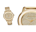 Michael Kors Kinley Gold Dial Gold Steel Strap Watch for Women - MK6209