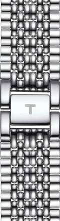Tissot T Classic Everytime Large White Dial Silver Steel Strap Watch for Men - T109.610.11.031.00