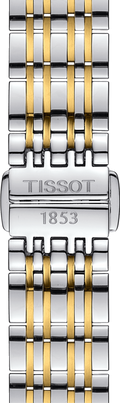 Tissot Carson Lady White Dial Two Tone Steel Strap Watch For Women - T085.210.22.013.00