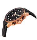 Tissot Seastar 1000 Chronograph Black Dial Black Rubber Strap Watch For Men - T120.417.37.051.00