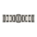 Daniel Wellington Iconic Link Chronograph Grey Dial Grey Steel Strap Watch for Men - DW00100643