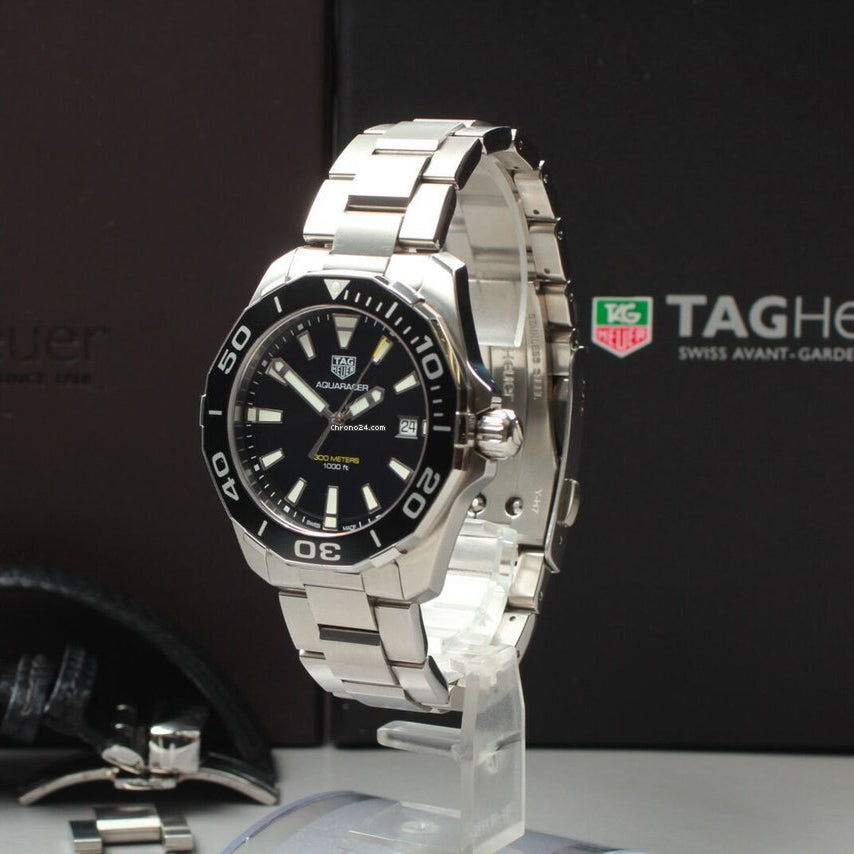 Tag Heuer Aquaracer Black Dial Watch for Men - WAY111A.BA0928