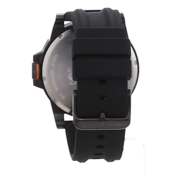 Hugo Boss Orange Detroit Analog Black Dial Black Silicone Strap Watch For Men - 1550011