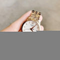 Tissot T Classic Tradition Lady White Dial Rose Gold Steel Strap Watch for Women - T063.210.33.037.00