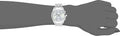 Marc Jacobs Peeker Chronograph Silver Dial Silver Steel Strap Watch for Women - MBM3371