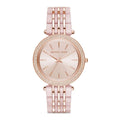 Michael Kors Darci Rose Gold Dial Two Tone Steel Strap Watch for Women - MK4327