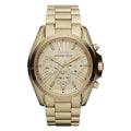 Michael Kors Bradshaw Gold Dial Gold Steel Strap Watch for Women - MK5605