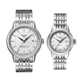 Tissot T Classic Carson Automatic White Dial Silver Steel Strap Watch For Women - T085.207.11.011.00